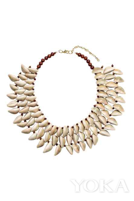 H&M shell necklace 100 Yuan